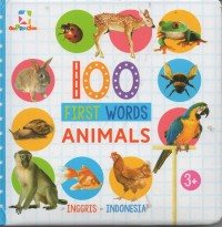 100 first words animals