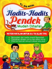 Hadits-hadits pendek mudah dihafal