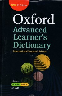 Oxford advanced learner's dictionary of current English