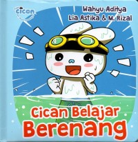 Cican belajar berenang