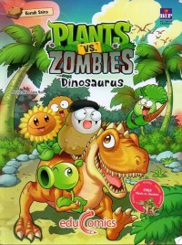 Plants vs zombies 2 science comic books: dinosaurus