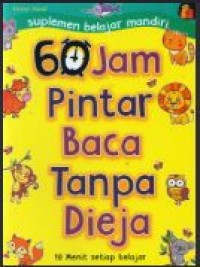 Image of 60 (enam puluh) jam pintar baca tanpa dieja