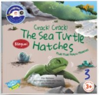 Image of Crack! crack! The sea turtle hatches: pluk! Pluk! Penyu menetas