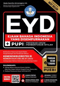 Image of Eyd (ejaan bahasa indonesia yang di sempurnakan) + pupi (pedoman umum pembentukan istilah)