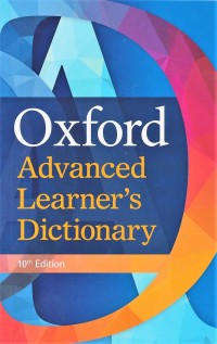 Image of Oxford advanced learner's dictionary of current English