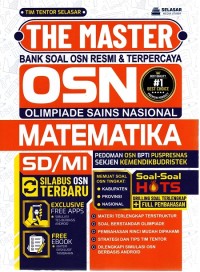 Image of The master bank soal OSN resmi & terpercaya OSN (olimpiade sains nasional) matematika SD/MI
