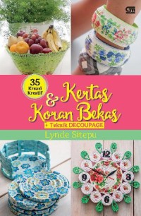 35 kreasi kreatif dan kertas koran bekas dan teknik decoupage