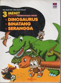 3 menit belajar pengetahuan umum: dinosaurus, binatang, serangga