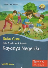 Image of Buku guru: buku teks tematik terpadu kayanya negeriku