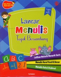 Image of Lancar menulis tegak bersambung