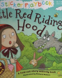 Sticker playbook: little red riding hood a fold-out story activity book