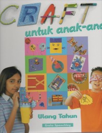 Craft untuk anak-anak: ulang tahun